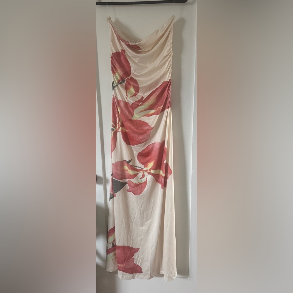 Peppermayo Bellanca Strapless Maxi Dress